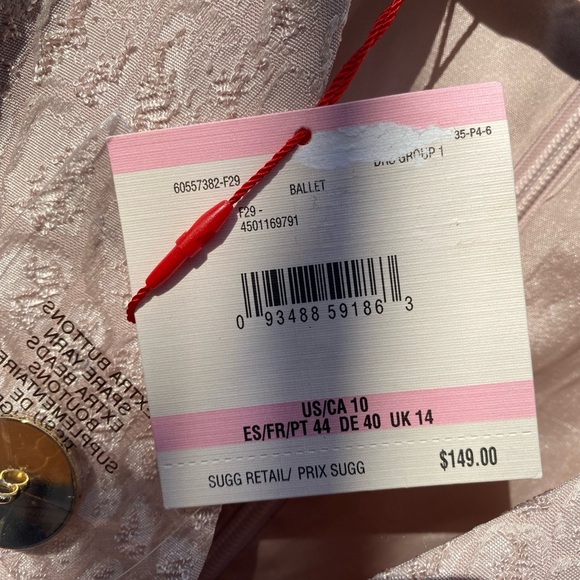 ANNE KLEIN Blush Pink Dress Size 10 NWT - Picture 9 of 16